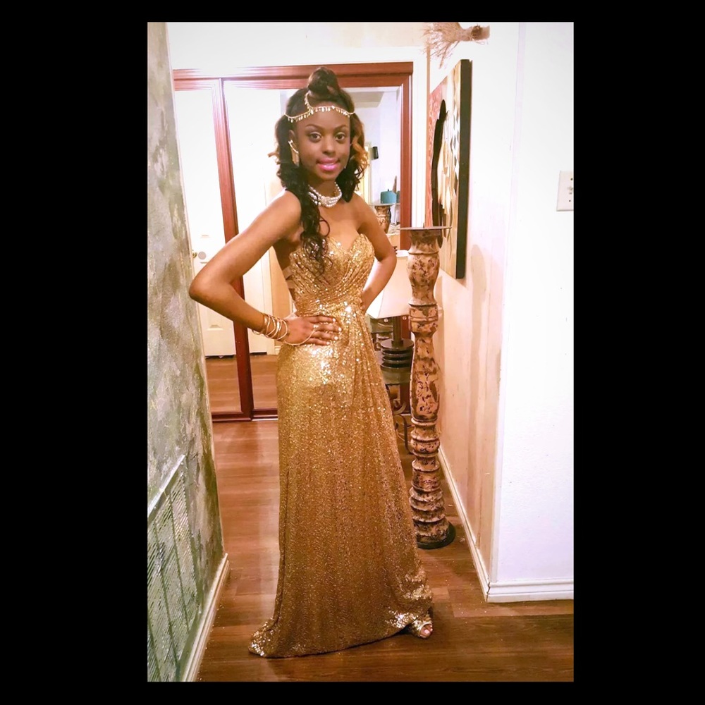 Golden Goddess Gown!